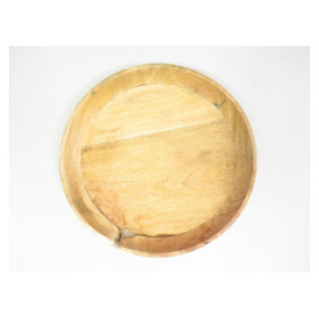 PLATEAU ROND BOIS DE MANGUIER