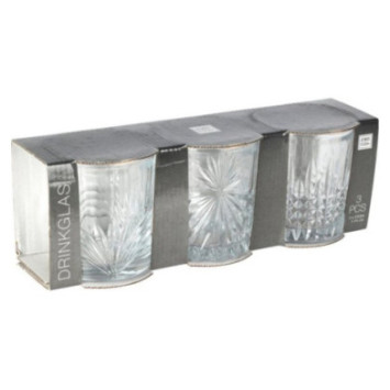 LOT DE 3 VERRES 230ML