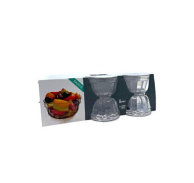 SET DE 6 BOLS EN VERRE