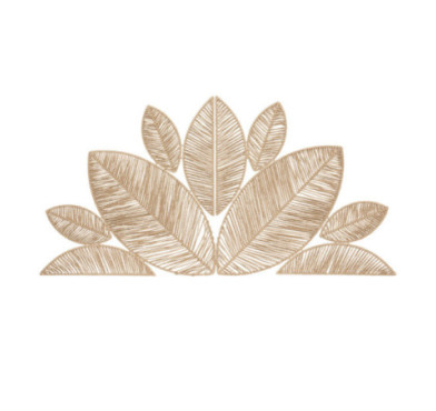 DECO MUR CORDE MEERA 160X80CM