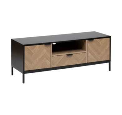 MEUBLE TV CHEVRONS 3 PORTES