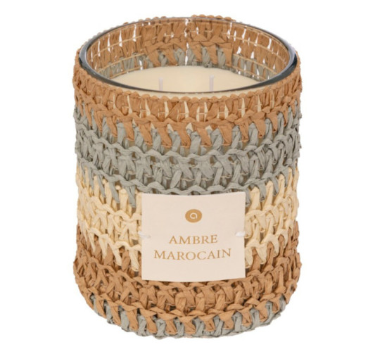 BOUGIE PARFUMEE AMBRE MAROCAIN