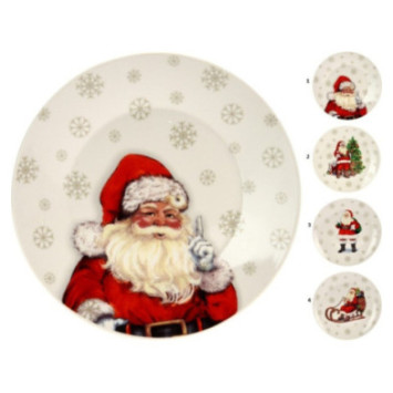 ASSIETTE EN PORCELAINE 20.5CM