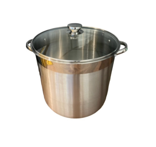 MARMITE EN INOX 17L 30CM