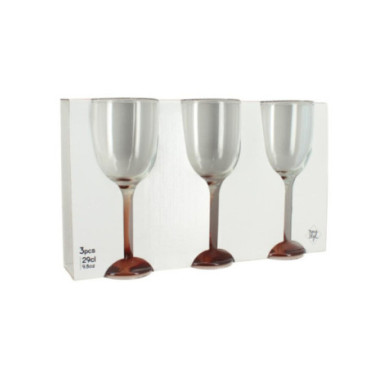 VERRE A EAU X3PCS 29CL