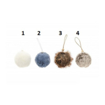 BOULE POMPON A SUSPENDRE