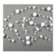 GUIRLANDE BOULES DE NEIGE 2.7M