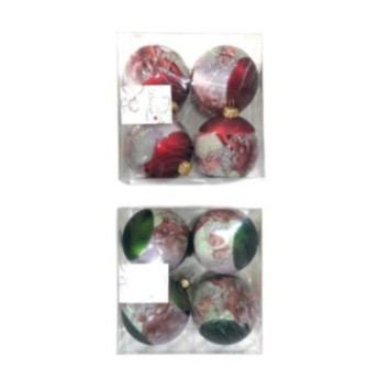 BOITE DE 4 BOULES D.7CM