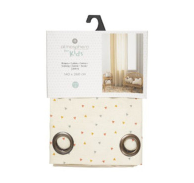 RIDEAU ATMOSPHERA EN COTON