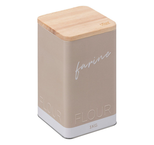 BOITE FARINE COLOR EN METAL