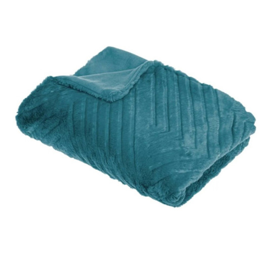 PLAID 3D EN FOURRURE GEO