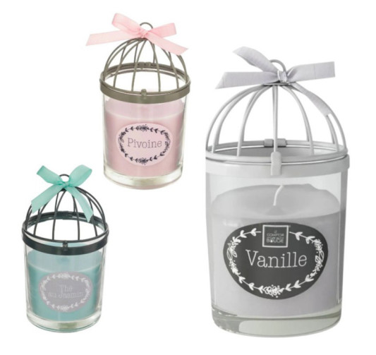 BOUGIE PARFUMEE POT EN VERRE