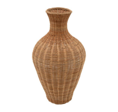 VASE EN ROTIN NATUREL MELIA