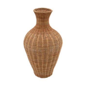 VASE EN ROTIN NATUREL MELIA