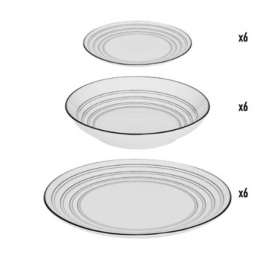 SERVICE DE TABLE LUNOVA