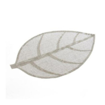 SET DE TABLE FEUILLE GRISE