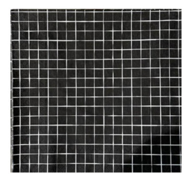 SERVIETTE EN PAPIER CARRE NOIR