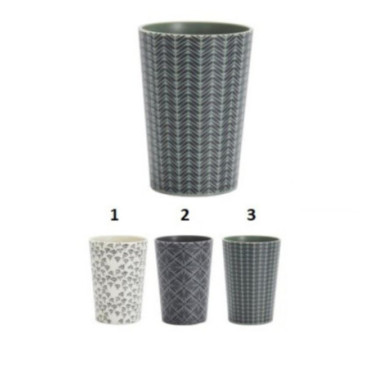GOBELET PLASTIQUE MOTIF FORET