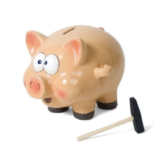 TIRELIRE COCHON EN CERAMIQUE