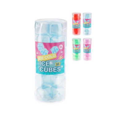 BOITE DE 18 GLACONS COLORES