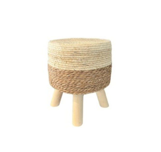 PETIT TABOURET EN OSIER
