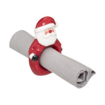 ROND DE SERVIETTE PERE NOEL