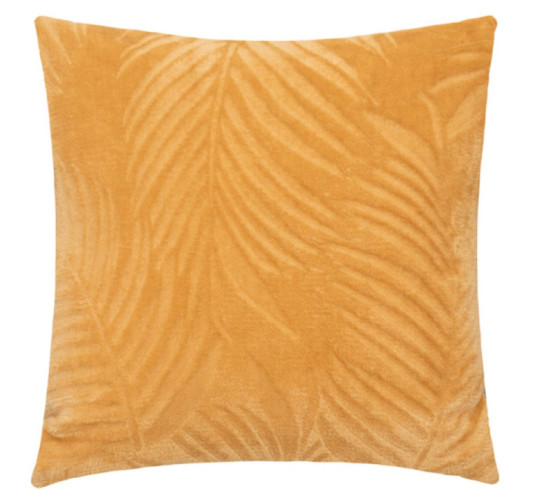 COUSSIN ZOA EN FLANELLE JAUNE