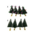 SET DE 4 PINCES SAPINS