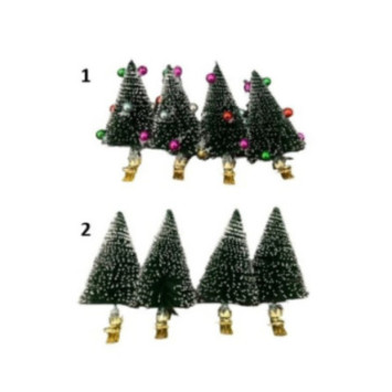 SET DE 4 PINCES SAPINS