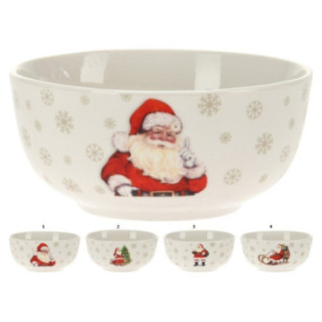 BOL DE NOEL EN PORCELAINE