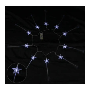 GUIRLANDE ETOILE 10LED FO1.35M