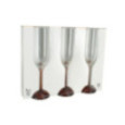 FLUTE A CHAMPAGNE X3PCS