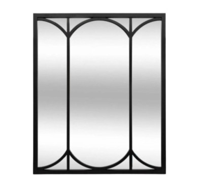 MIROIR VERRIERE FIONA NOIR