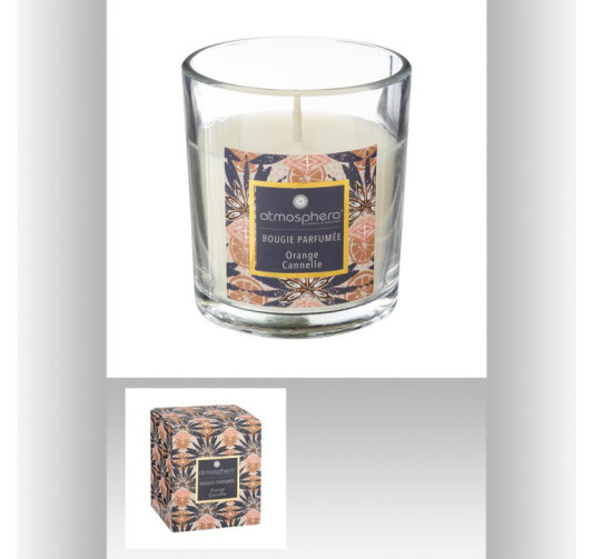 BOUGIE PARFUMEE ORANGE