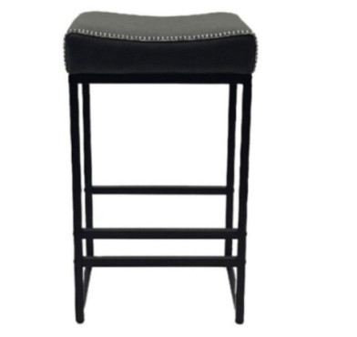 TABOURET HAUT GRIS 40X30CM