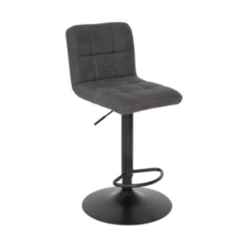 TABOURET DE BAR DELEK GRIS