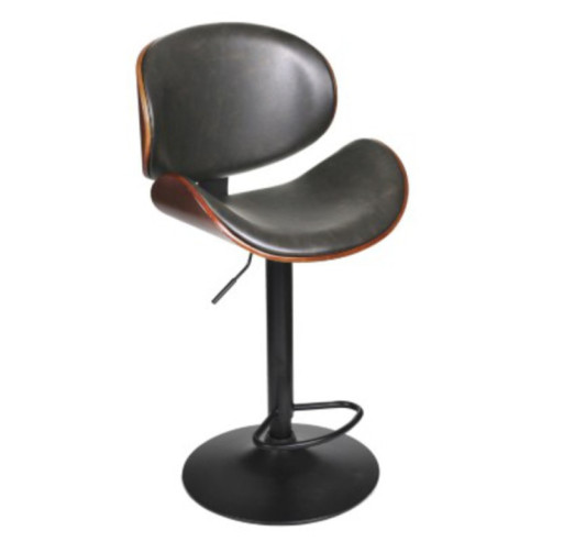 CHAISE DE BAR RENO EN CUIR