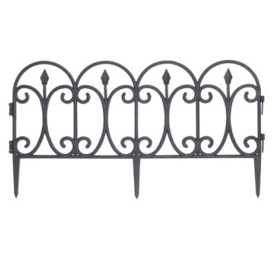 LOT DE 4 BORDURES DE JARDIN