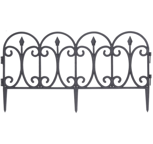 LOT DE 4 BORDURES DE JARDIN