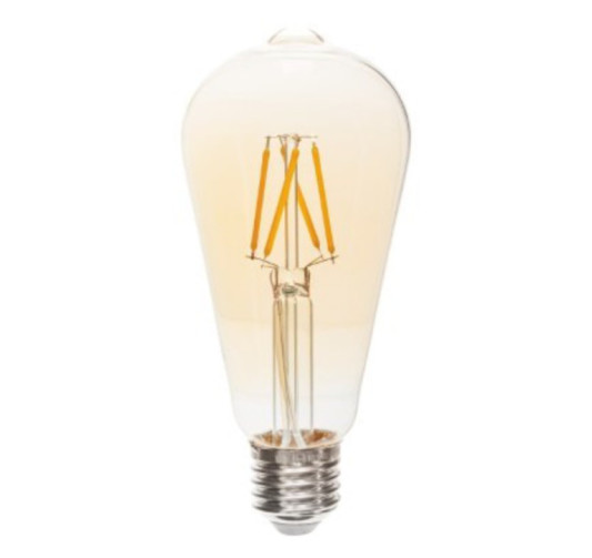 AMPOULE LED LARME AMBRE DROIT