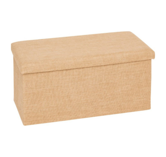 POUF DE RANGEMENT EN TOILE