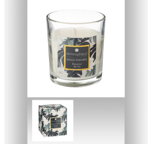 BOUGIE PARFUMEE DOUCEUR DE LIN