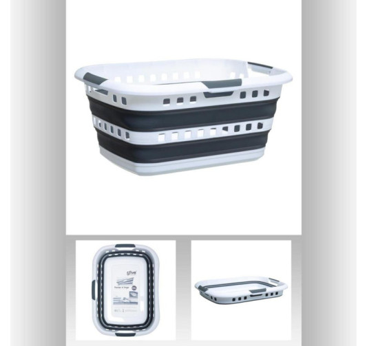 CORBEILLE A LINGE PLIABLE