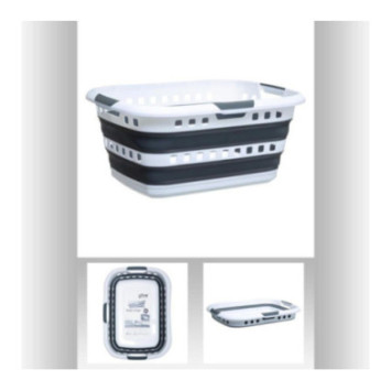 CORBEILLE A LINGE PLIABLE