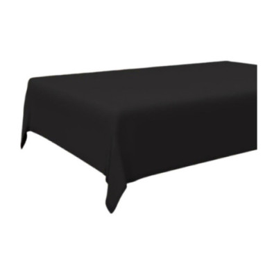 NAPPE BOHEME NOIR 140X300CM