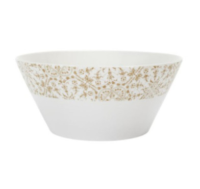 SALADIER PORCELAINE MOTIF