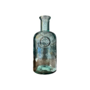 VASE BOUTEILLE EN VERRE 27CM