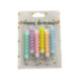 BOUGIES POUR GATEAU PAR 6PCS