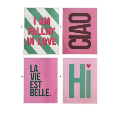 CADRE DECO MURALE MOT