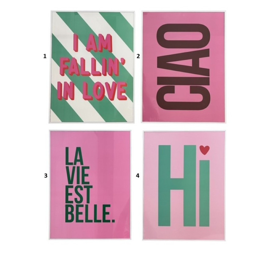 CADRE DECO MURALE MOT